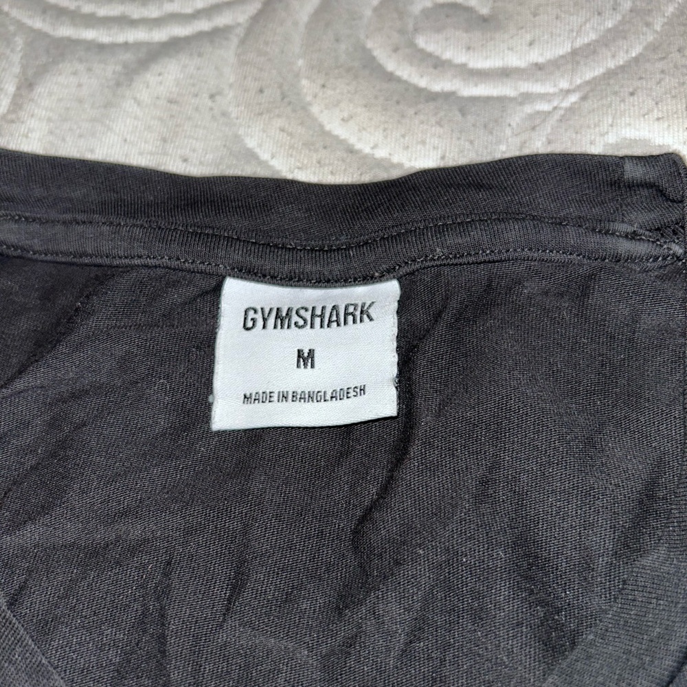 Black Gymshark Men's T-Shirt - Picture 3 of 4
